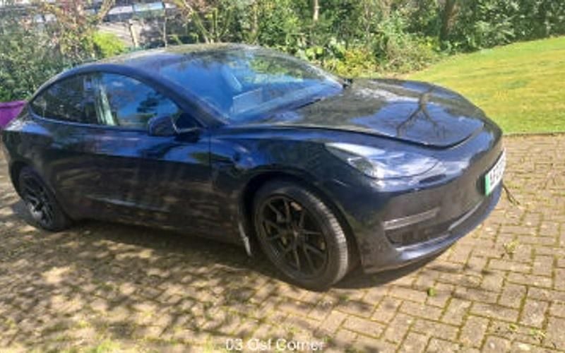 Used Tesla Model 3 Long Range AWD 258 kW (351 HP) 2022 Black Sedan