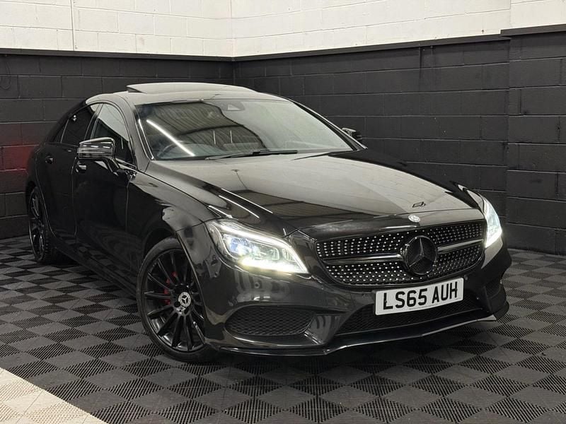 Used Mercedes CLS220 AMG Line Premium Plus 170 HP (125 kW) 2015 Black Coupe