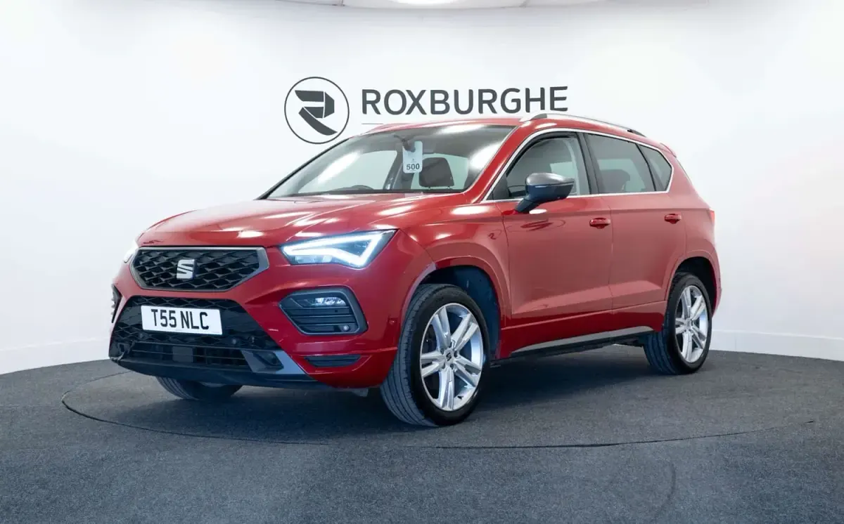Usado Seat Ateca FR 150 CV (110 kW) 2021 Rojo SUV