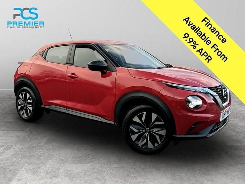Red Used 2021 Nissan Juke Acenta SUV | £12,395 (Good price) - Image 1/3