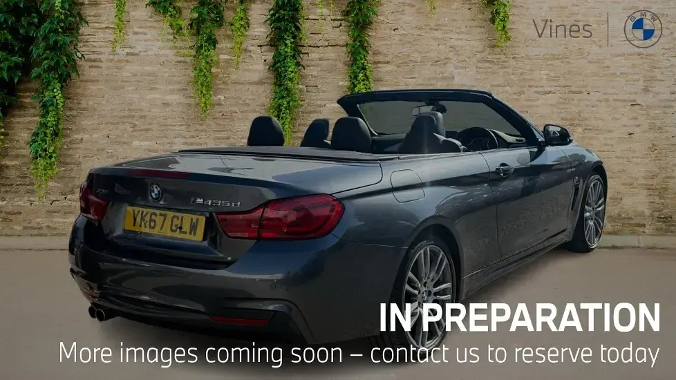 Used BMW 435 M Sport 309 HP (227 kW) 2018 Grey Cabriolet