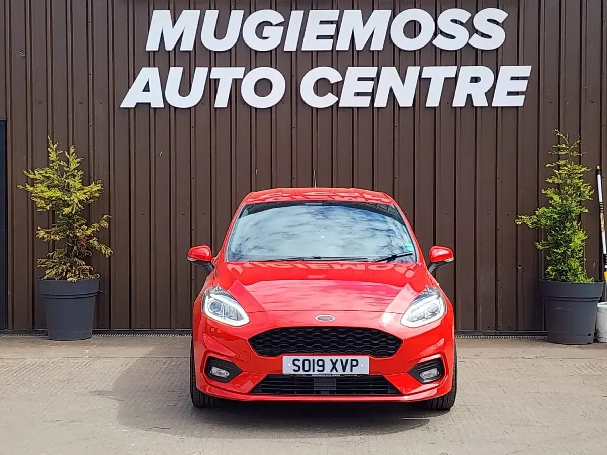 Used Ford Fiesta ST-Line 125 HP (91 kW) 2019 Red Hatchback