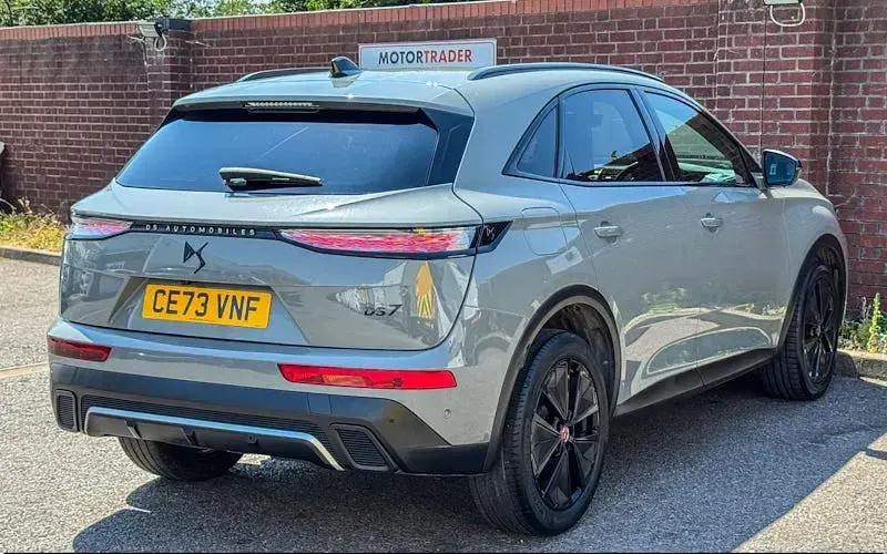 Used DS Automobiles DS7 Crossback Performance Line Plus 131 HP (96 kW) 2023 Grey SUV
