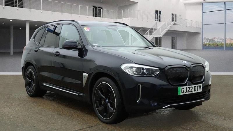 Black Used 2022 BMW iX3 Shadowline SUV | £28,100 (Fair price) - Image 1/4