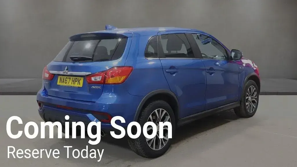 Used Mitsubishi ASX 117 HP (86 kW) 2017 Blue SUV