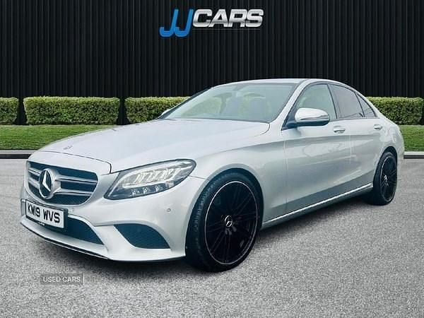 Used Mercedes C220 194 HP (142 kW) 2019 Silver Sedan