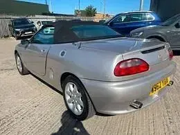 Used MG F 118 HP (86 kW) 2000 Silver Cabriolet
