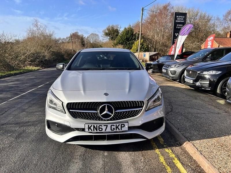 Used Mercedes CLA220 AMG line 177 HP (130 kW) 2017 Silver Sedan