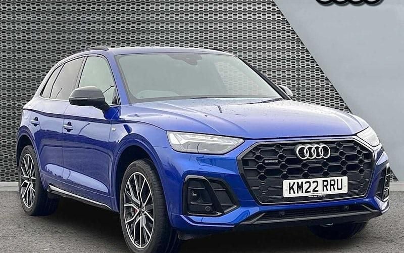Blue Used 2022 Audi Q5 Comfort SUV | £38,131 (A bit pricey) - Image 1/4