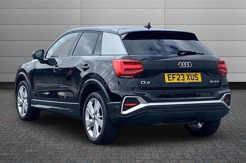 Used Audi Q2 S-Line 150 HP (110 kW) 2023 Mythos black SUV