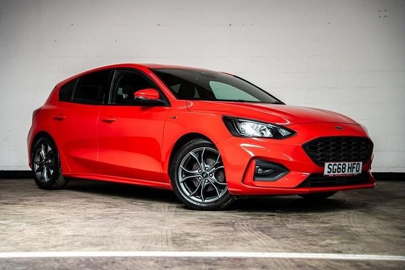 Red Used 2018 Ford Focus ST-Line Hatchback | £8,000 (A bit pricey) - Image 1/1