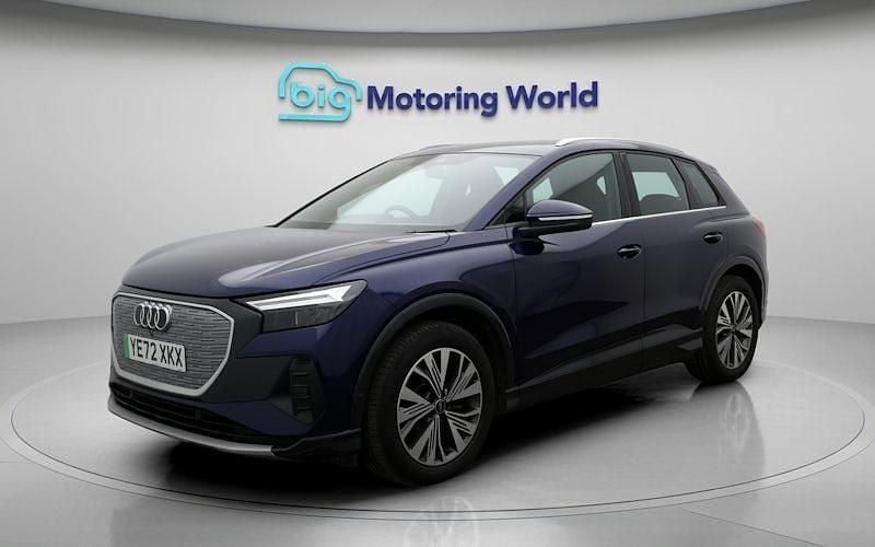 Used Audi Q4 e-tron Sport 125 kW (170 HP) 2022 Blue SUV