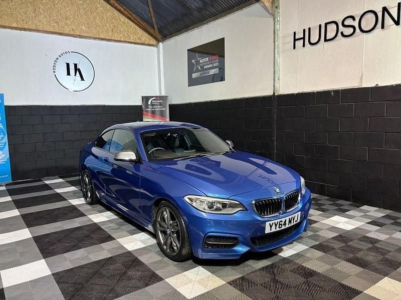 Used BMW M235 Luxury Line 326 HP (239 kW) 2014 Blue Coupe