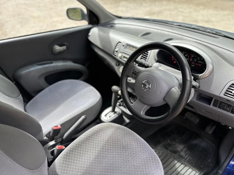 Used Nissan Micra 87 HP (63 kW) 2003 Blue Hatchback