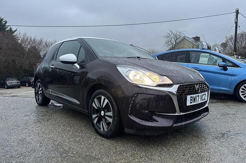 Used DS Automobiles DS3 Chic 2017 Mauve/purple Hatchback