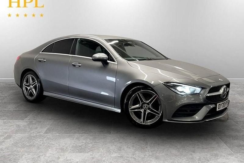 Used Mercedes CLA200 AMG line 163 HP (119 kW) 2020 Grey Coupe