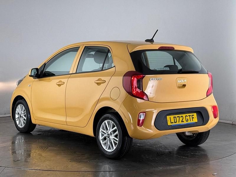 Used Kia Picanto 2022 Yellow Hatchback