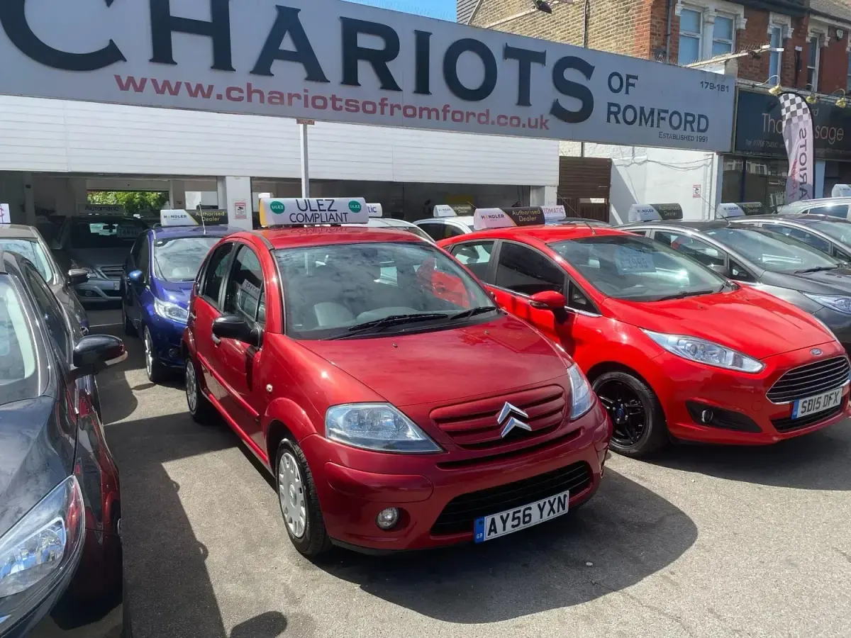 Gebraucht Citroën C3 73 PS (53 kW) 2006 Rot Kleinwagen