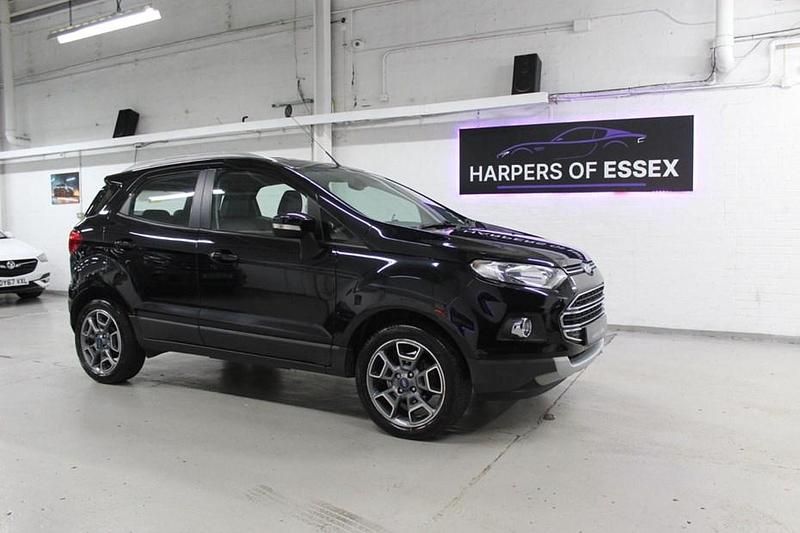 Used Ford Ecosport Titanium 125 HP (91 kW) 2016 Black SUV