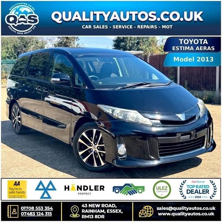 Black Used 2013 Toyota Estima MPV | £9,795 (Fair price) - Image 1/4
