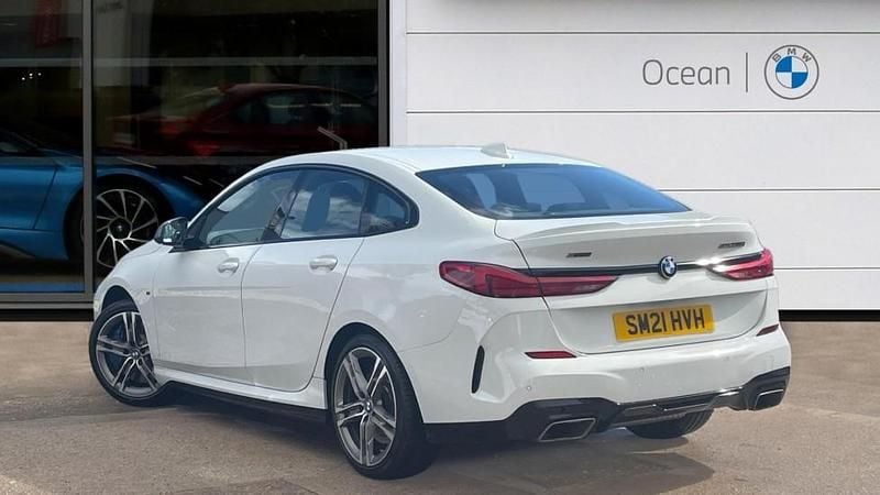 Used BMW M235 Comfort Edition 306 HP (225 kW) 2021 Alpine white  Coupe