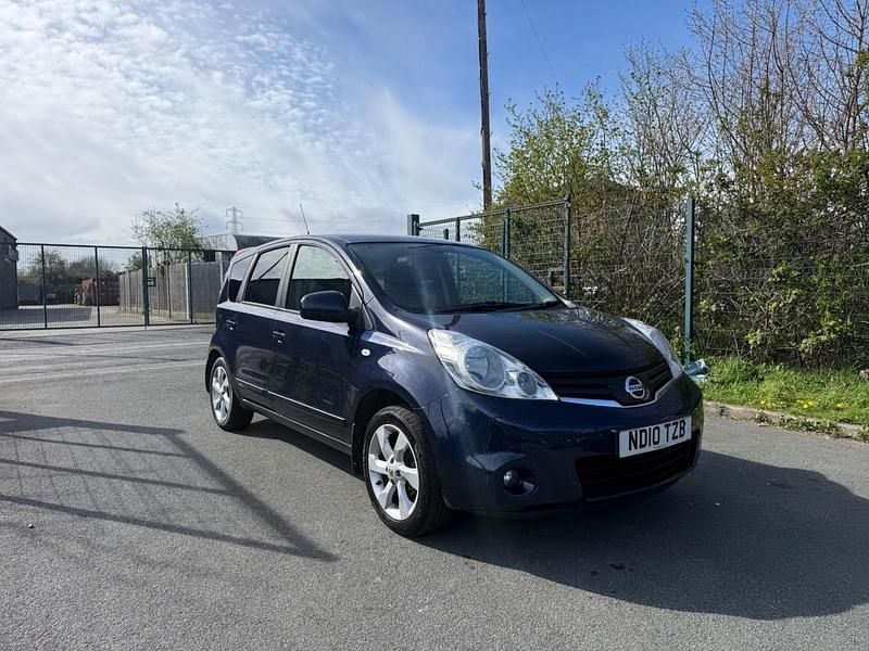 Used Nissan Note Tekna 110 HP (80 kW) 2010 Blue Hatchback