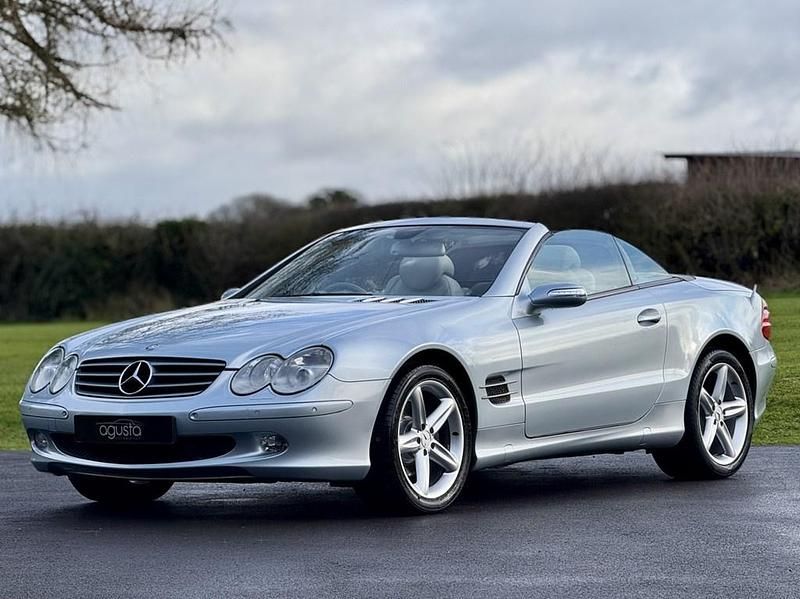 Used Mercedes SL350 245 HP (180 kW) 2005 Silver Cabriolet
