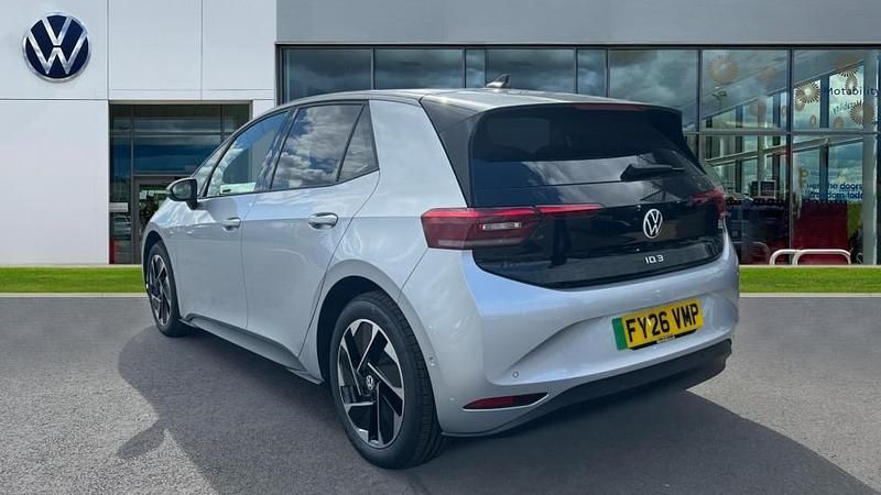 New VW ID.3 Pro 150 kW (204 HP) 2026 Metallic  scale silver/solid black roof Hatchback