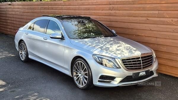 Used Mercedes S350 AMG line 2017 Silver Sedan
