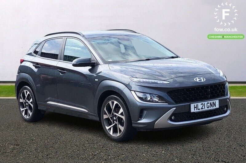 Grey Used 2021 Hyundai Kona Premium SUV | £12,799 (Fair price) - Image 1/3