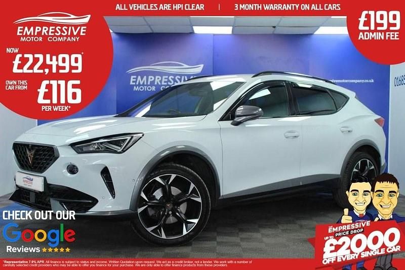White Used 2023 Cupra Formentor SUV | £22,499 (Fair price) - Image 1/4