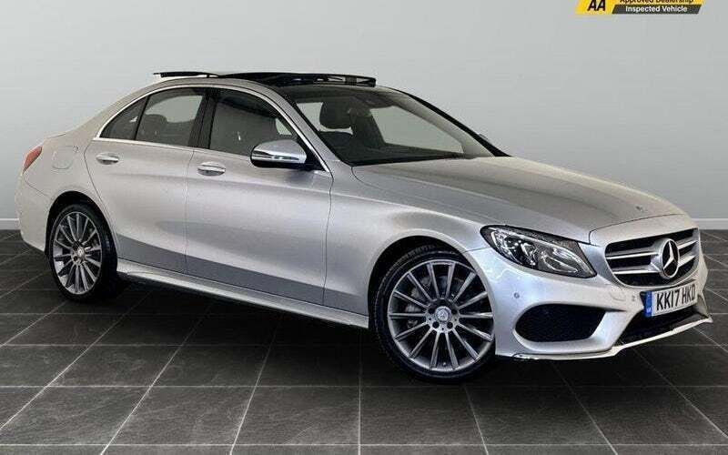 Silver Used 2017 Mercedes C250 AMG Line Premium Plus Sedan | £14,995 (Fair price) - Image 1/2