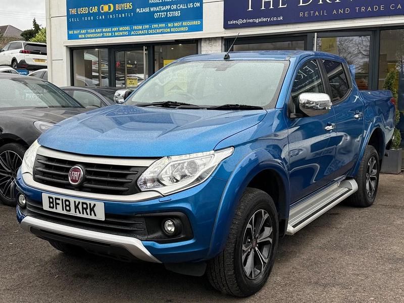 Used Fiat Fullback 180 HP (132 kW) 2018 Blue Pickup