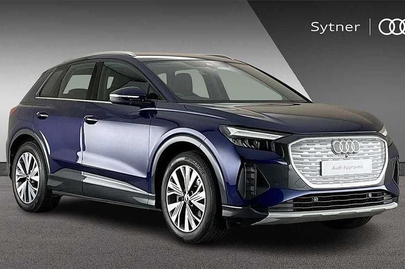 Blue Used 2021 Audi Q4 e-tron Sport SUV | £26,500 (Good price) - Image 1/4