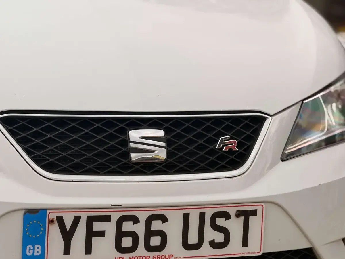 Used Seat Ibiza FR 90 HP (66 kW) 2016 White Hatchback