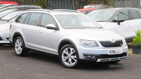Silver Used 2017 Skoda Octavia Scout 4x4 Estate | £10,775 (Super price) - Image 1/4