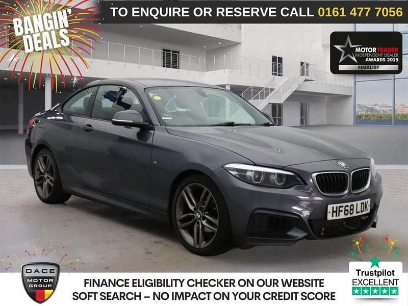 Grey Used 2018 BMW 218 M Sport Coupe | £12,890 (Fair price) - Image 1/3