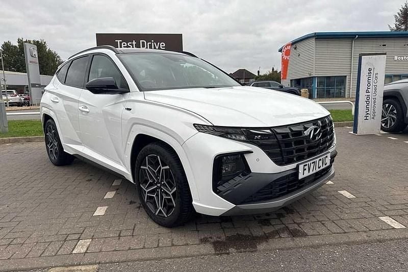 White Used 2022 Hyundai Tucson N Line SUV | £22,999 (Expensive) - Image 1/1