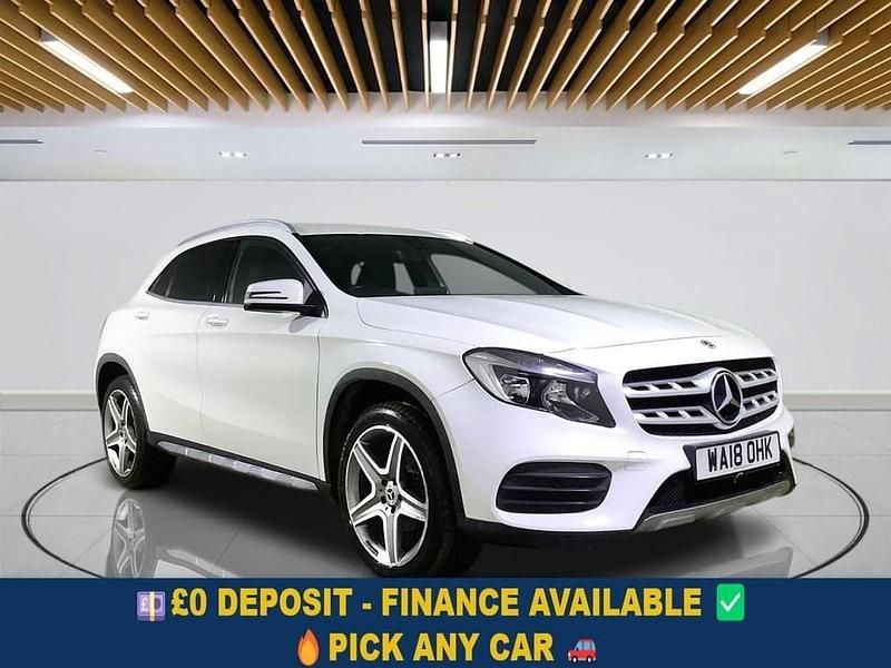 White Used 2018 Mercedes GLA200 AMG line SUV | £10,699 (Fair price) - Image 1/4