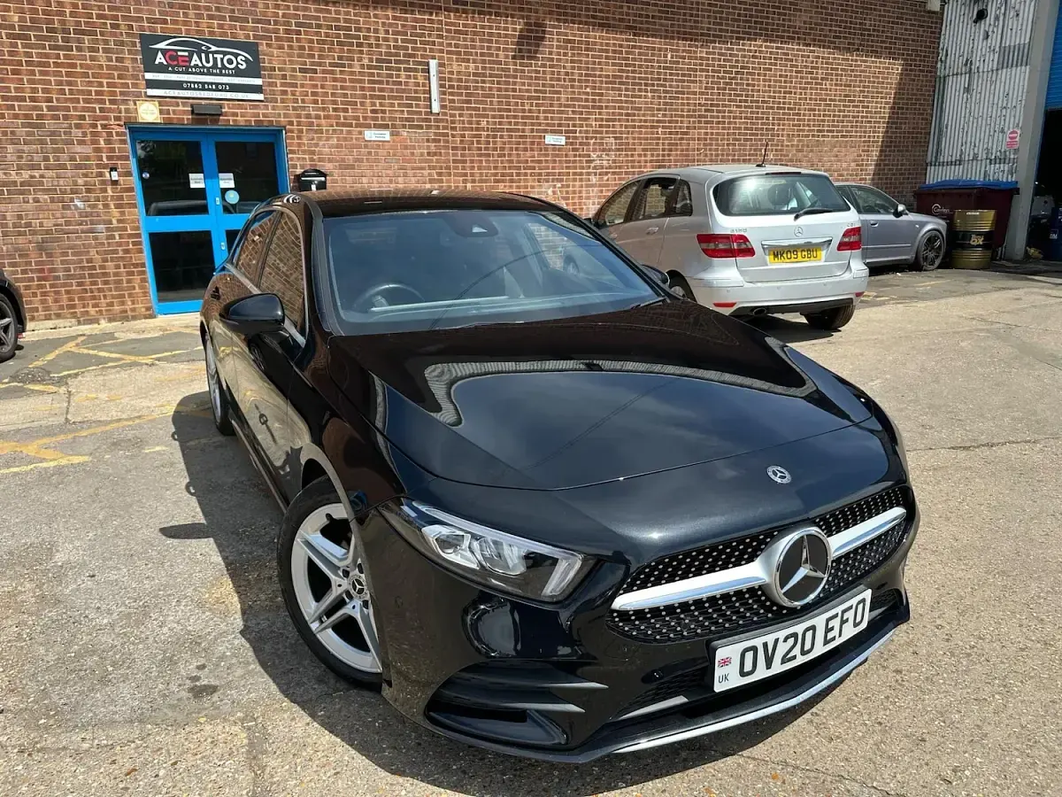 Used Mercedes A200 Executive 163 HP (119 kW) 2020 Black Hatchback
