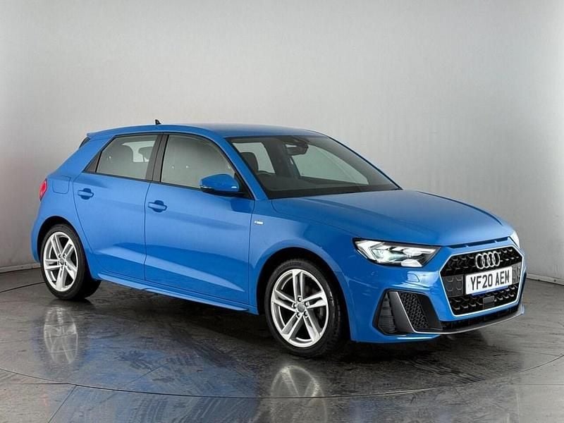 Blue Used 2020 Audi A1 Sportback S-Line Hatchback | £15,150 (Fair price) - Image 1/3