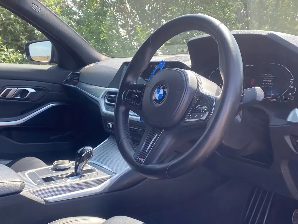 Used BMW 330e M Sport 2019 Portimao blue Sedan