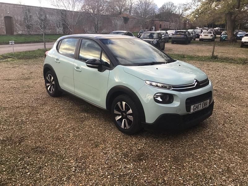 Green Used 2017 Citroën C3 Feel Hatchback | £5,495 (Fair price) - Image 1/4