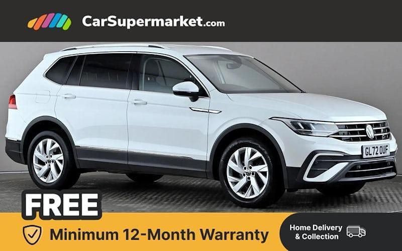 Used VW Tiguan Allspace Life 150 HP (110 kW) 2023 White SUV
