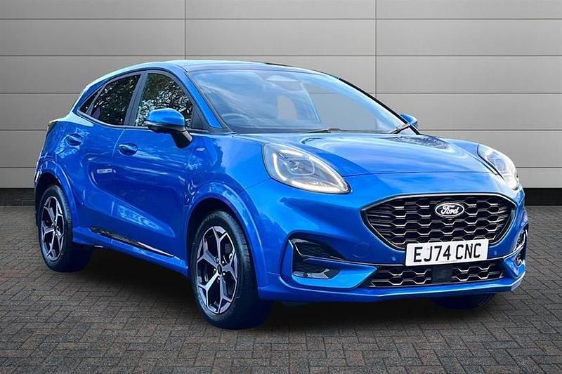 Agate black Used 2024 Ford Puma ST-Line Hatchback | £19,995 (Expensive) - Image 1/3