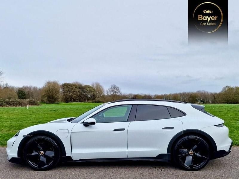 Used Porsche Taycan Cross Turismo 350 kW (476 HP) 2021 White Estate