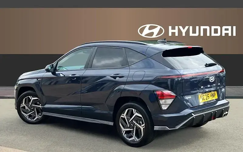 Used Hyundai Kona N Line 137 HP (100 kW) 2026 Blue SUV