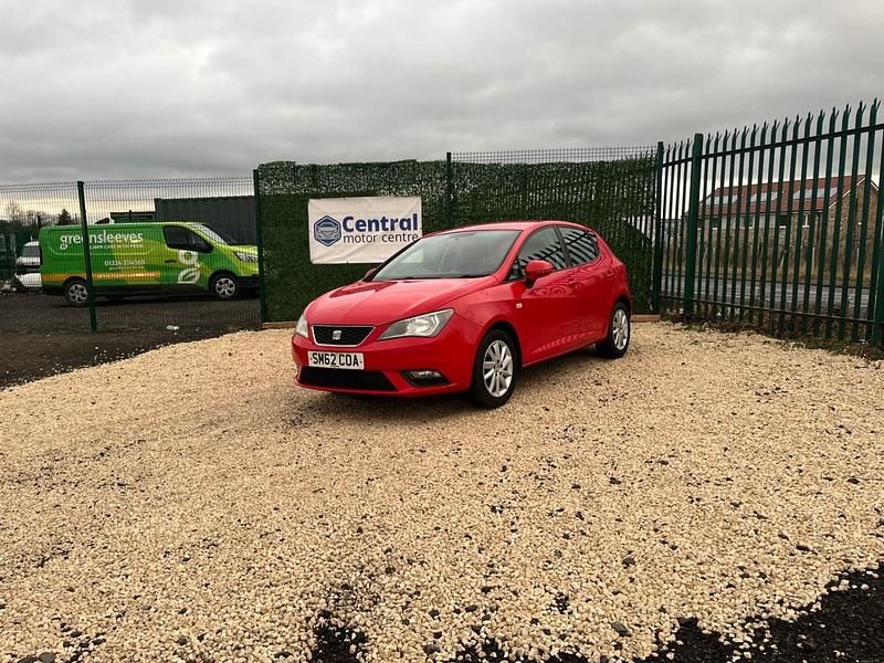 Red Used 2012 Seat Ibiza SE Hatchback | £1,495 (Fair price) - Image 1/4