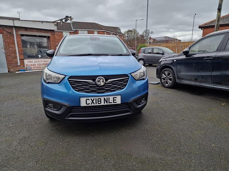 Used Vauxhall Crossland X 2018 Blue SUV