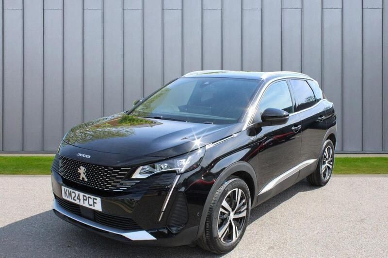 Black Used 2024 Peugeot 3008 GT SUV | £23,469 (Fair price) - Image 1/4